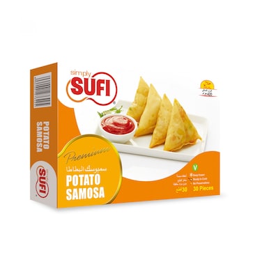 Sufi Premium Potato Samosa 30 pcs 420 gr