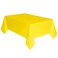 Neon Yellow Plastic Table Cover