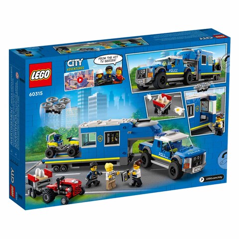 LEGO 60315 POLICE MOB COMMAND TRUCK