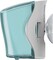 Flipper Toothbrush Cover &amp; Toothbrush Flp Twigo Basic Combo Pack, Soft Bristles, For Adults, Made In Malaysia, Ocean Blue