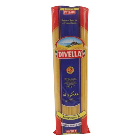 Buy Divella No. 9 Spaghettini Pasta 500g in Kuwait