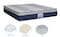 Galaxy Design Crown Prince Pocket Spring Mattress Latex Foam Feels White Color Size (L x W x H) 200 x 100 x 33cm Model - GDF2010CP - 5 Year Full Warranty.