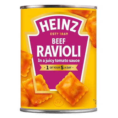 Heinz Can Beef Ravioli Tomato Sauce 400GR