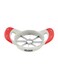 Delcasa Apple Cutter Silver/Red