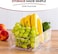 Fridge Organizer Bins Refrigerator Organizer - Set of 2 Refrigerator Organizer Bins and Freezer Organizer