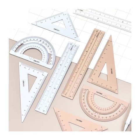 Deli Ruler Set - 4 Pieces