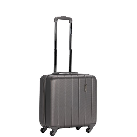 Single Hardside Spinner 4 Wheels Cabin Trolley Luggage With Number Lock 16 Inches