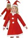 Smiffys Santa Girl Costume- Small- Red