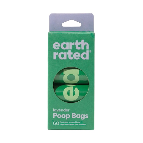 Earth Rated Dog Poop Bags &ndash; Refill Rolls (Lavender 315 bags)