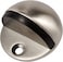 AL ARQAM Stainless Stee Half Round Door Stopper with Rubber Bumper Door Retainer (Pack of 1)
