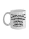 muGGyz Printed Ceramic Coffee Mug White