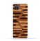 AMC Design Protective Case Cover for Google Pixel 4 with Wooden Stripes Pattern