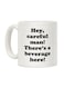 muGGyz World's Okayest Mormor Printed Ceramic Coffee Mug White/Red/Black 11Ounce
