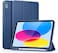 ESR Pencil Case Compatible With iPad 10th Generation (2022, 10.9 Inch), Built-In Pencil Holder, Flexible Back Cover, Trifold Stand, Auto Sleep/Wake, Rebound Series, Navy Blue
