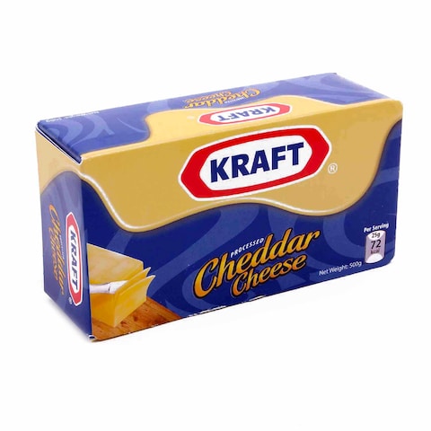 Kraft Cheddar Cheese Block 500g