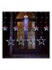 138 LED Star Shape string lights Multicolour