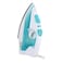 Geepas 2400W Corded &amp; Cordless Steam Iron GSI24015 - Non-Stick Ceramic Soleplate, Steam Boost, Anti Drip &amp; Self Cleaning Functions With Water Tank &amp; Power Base
