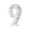 Ginger Ray Balloons Kit Mosaic Number 9 Stand- 81 cm Height- White