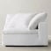 sectional fabric sofa white sofa set furniture modern chaise modular cloud sofa(360cmx270)
