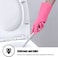 ZALCOON Household Rubber cleaning gloves Pink Medium for Household,Reuseable dishwashing gloves for Kitchen.