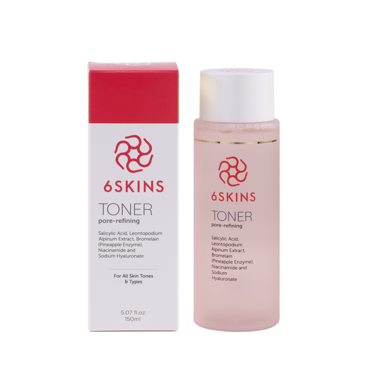 6Skins Pore Refining Facial Toner