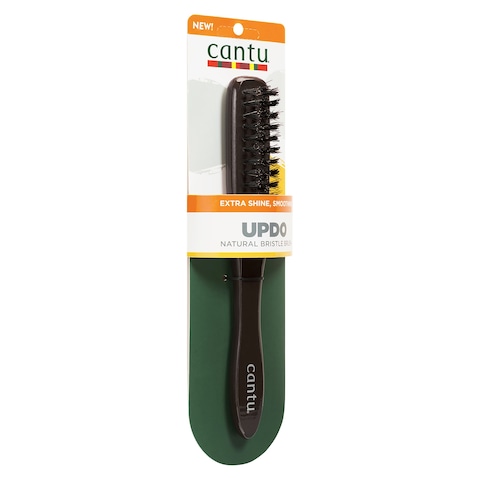 Cantu UPDO Natural Bristle Brush 07935-36 Brown