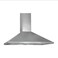BOJ 60cm Decorative Wall Mounted Cooker Hood CBP 60AXA, Stainless Steel Body, Mechanical Control With Push Buttons, 3 Speeds LED Lighting, Made In Italy - 1 Year Manufacturer Warranty