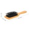 Generic-Comb Hair Comb Square Air Cushion Comb Wooden Spa Massage Natural Wood Inserts Combs Anti-static Suitable for Ladies Men and Children
