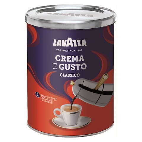 لافاتزا كريما آند غوستو قهوة مطحونة 250 غرام