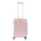 STARGOLD Luggage Bag TPC Hard Side Suitcase 360&deg; Rotational Wheels and Lockable System Travel Bag 20 inches Pink
