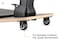 Active Stool By Navodesk, Ergonomic Leaning Chair, Sit Stand Stool with Anti Fatigue Mat