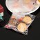 Homarket&reg; Christmas Cellophane Bags 100 Pcs Clear Resealable Snowflake Sealed Plastic Package Cellophane Bags with Adhesive Closure for Bakery Cookie Candies Dessert Poly Bags（GC2622A）