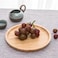 Lihan - Wooden Round Serving Plate Brown For Nuts And Candy 2.5X30X30Centimeter