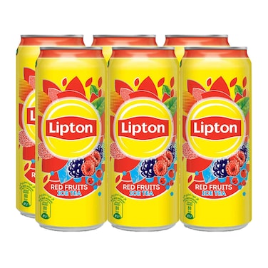 Lipton Red Fruits Ice Tea 315ml  &times;6 Pieces