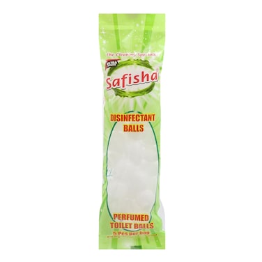Safisha Toilet Balls Mini White 200G.