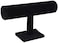 Generic Black Velvet Bracelet Chain Watch T-Bar Rack Jewelry Hard Display Stand Holder