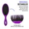 Wet Brush Mini Detangler Hair Brush 1 Piece Purple