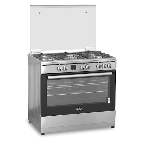 Terim Combination Cooker TERGE96ST Silver/Black 90cm