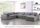 Modern Cloud Modular Living Room Sofas Set I U Shape Down Filled Overstuffed Reversible Sectional Corner Sofa