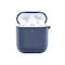 WIWU Calfskin Genuine Leather Airpods Case - Blue