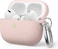 Elago Liquid Hybrid Hang designed for Airpods Pro 2nd Gen (2022) case cover with Carabiner - Pink