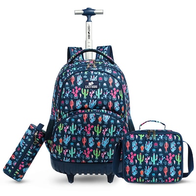 OREZI Space Alphabet Kids Backpack - Toddler School Bag With Astronaut Design, 10x6x12 Inches