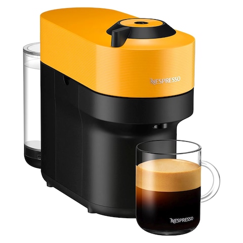 Nespresso Vertuo Pop Coffee Maker Mango Yellow