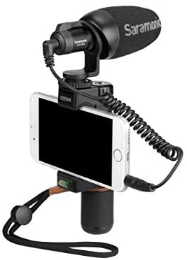 Saramonic Vmic Mini Compact Camera-Mount Shotgun Microphone For DSLR Cameras And Smartphones, Vmicmini