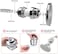 Water Purifier Shower Filter Silver