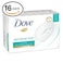 PACK OF 16 BARS Dove Unscented Beauty Soap Bar: SENSITIVE SKIN