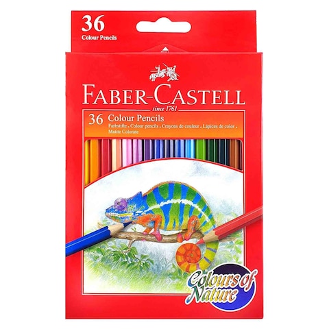 Faber-Castell Colours of Nature Colouring Pencil Multicolour 36 PCS