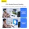 
Baseus USB Bluetooth 5.3 Adapter For PC, Bluetooth Dongle For Computer Desktop Laptop, Wireless Transfer For Bluetooth Headphones Speakers Keyboard Mouse Printers Support Windows 11/10/8.1 OS Black