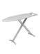 Generic X-Press Ace Foldable Ironing Board With Aluminised Ironing Surface Light Grey/Silver 110Centimeter
