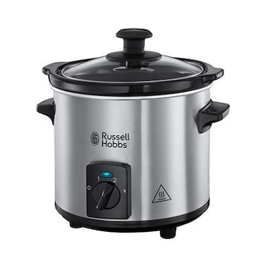 Russel Hobbs Slow Cooker 25570-56 Compact Home 2L Stainless Steel